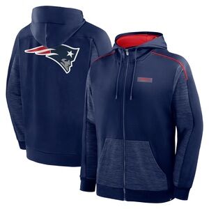 Fanatics Patriots Full Zip Hooded Jacket size S